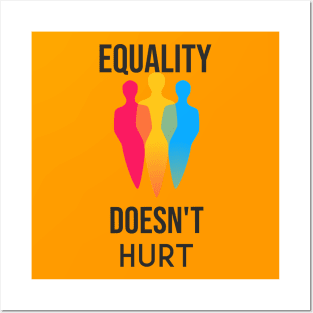 Motivation-Equality does not hurt Posters and Art